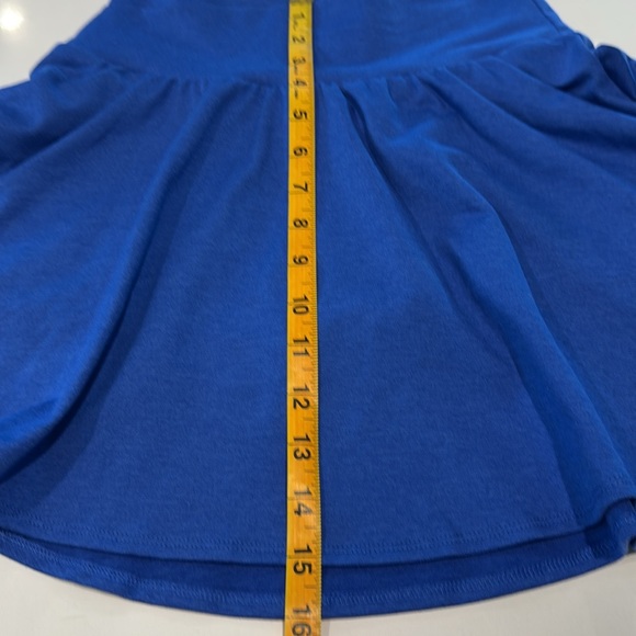 Old Navy CloudComfy Skort Extra High Waisted Crayon Blue Bike Shorts - Picture 9 of 16